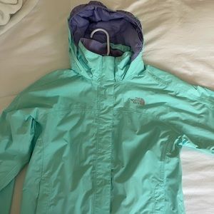 Girls North Face Rain Jacket